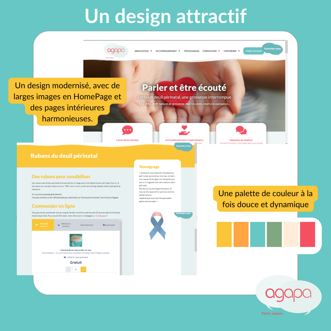 L'association Agapa a mis en ligne son nouveau site internet ! - Udaf ...