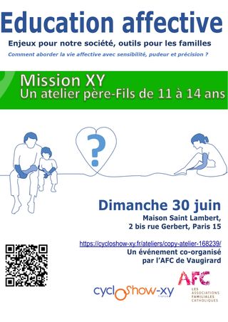 Mission XY atelier père-fils Maison Saint-Lambert 15e