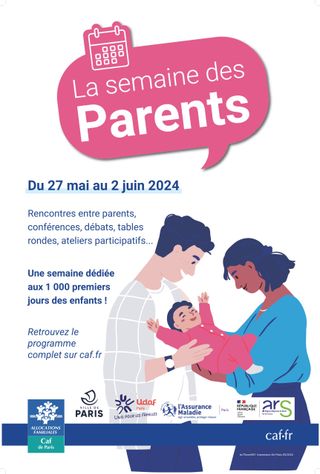 Affiche Semaine des parents 2024