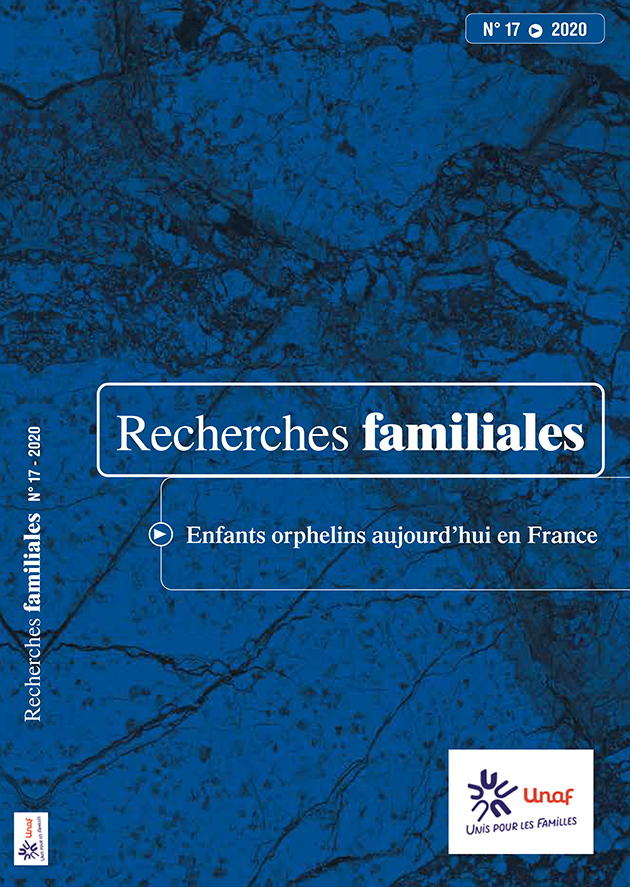 Recherches familiales 17 : Enfants orphelins aujourd’hui en France